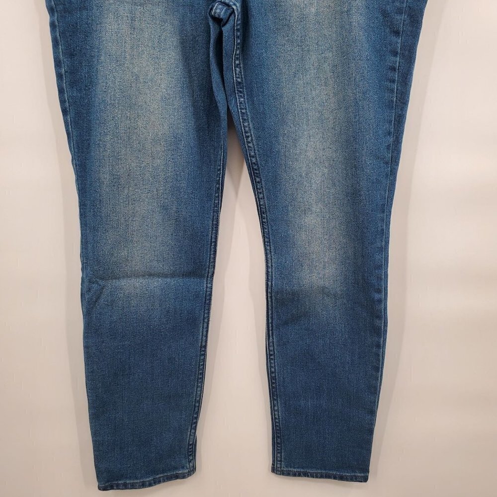 Old Navy High Rise Wow Super Skinny Denim Jeans Women Size 14 Short NWT Stretch - Picture 6 of 15